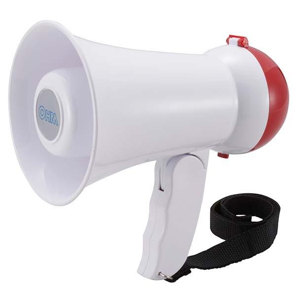 OSE-MS5 小型拡声器(単3形×6本使用) OHM(オーム電機)